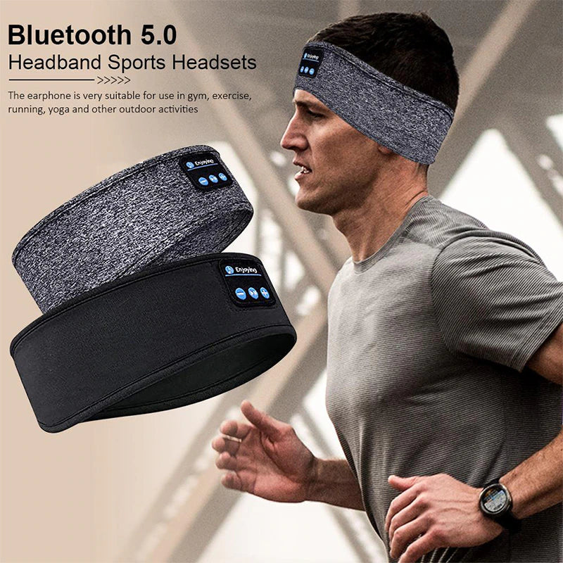 Wireless Bluetooth Headband with Earbuds for Active Lifestyle