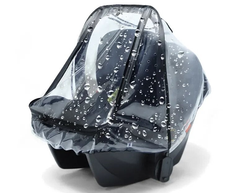 "Baby Carrier Shield: Mosquito, Sun & Rain Protector"