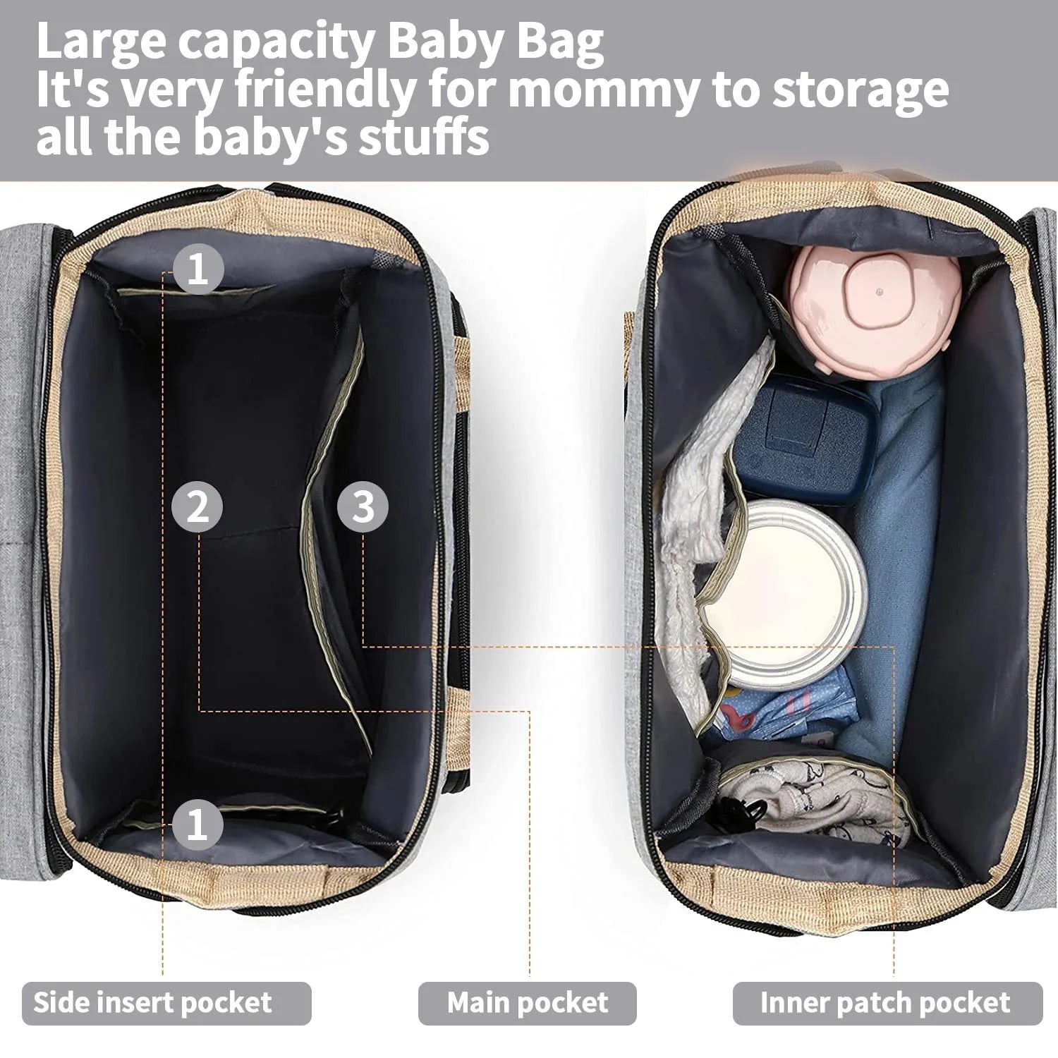 BedBag: The Transforming Diaper Bag for On-The-Go Comfort