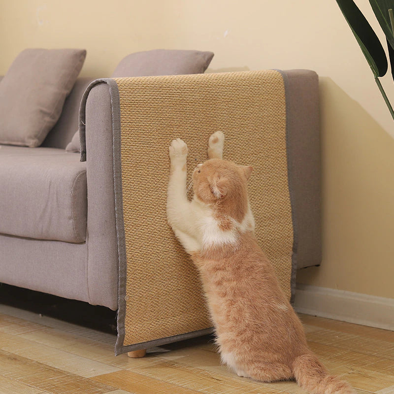 Purrfect Lounge: Sofa Scratch Board for Cats